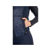 Dámská vyhřívaná vesta HKM Slimline včetně baterie deep blue (M)