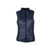 Dámská vyhřívaná vesta HKM Slimline včetně baterie deep blue (XL)