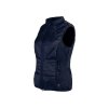 Dámská vyhřívaná vesta HKM Slimline včetně baterie deep blue (XS)