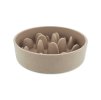 Protihltací miska DOG FANTASY EcoStyle béžová (1350ml) 21cm