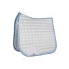 Drezurní podsedlová dečka HKM Airy Mesh white PDR