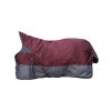 Výběhová deka HKM Yukon 600D High Neck 200g dark red/grey 165cm