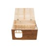 Dřevěný domek TRIXIE Natural Living Hilke s jesličkami 40x23x32cm (DOPRODEJ)