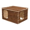 Dřevěný domek TRIXIE Natural Living Hilke s jesličkami 40x23x32cm (DOPRODEJ)