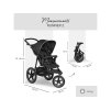 Kočárek pro děti HAUCK Runner 2 sportovní black