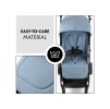 Kočárek pro děti HAUCK Travel N Care Plus cestovní dusty blue