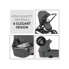 Kočárek pro děti HAUCK Walk N Care Air Set korba + sportovní dark grey