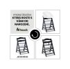 Dětská židle HAUCK Alpha+ Set Newborn (dítě 0měs+) black grey