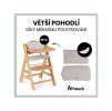 Dětská židle HAUCK Beta+B dřevěná natural