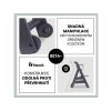Dětská židle HAUCK Beta+B dřevěná dark grey