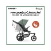 Kočárek pro děti HAUCK Runner 3 sportovní jungle green
