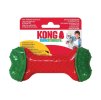 Vánoční hračka KONG Core kost (S/M) 6x14cm