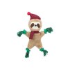 Vánoční hračka TRIXIE plyš - lenochod s lanem pískací a šustící 30cm