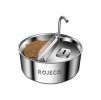 Fontána ROJECO 2v1 s miskou nerez 3,2l