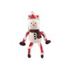 Vánoční hračka DOG FANTASY Winter Tale sněhulák pískací 40cm