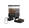 Automatický dávkovač krmiva ONEISALL PFD002 Pro s WiFi černý (2 misky) 5l