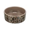 Keramická miska TRIXIE Leo leopardí vzor 12cm (300ml) (MIX BAREV)