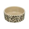 Keramická miska TRIXIE Leo leopardí vzor 12cm (300ml) (MIX BAREV)