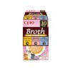 INABA Ciao Cat Broth kuře, kuře s lososem a kuře s tuňákem 10x40g (multipack)