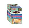 CIAO Cat Stew kuře, kuře s lososem a kuře s hřebenatkou 10x40g (multipack)
