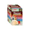 CIAO Cat Bisque kuře s hovězím, tuňák s lososem a tuňák 10x40g (multipack)