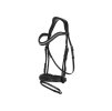 Uzdečka COVALLIERO Clincher s anglickým nánosníkem černá FULL