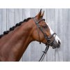 Uzdečka HKM Jana s anglickým nánosníkem brown FULL