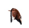 Hobby Horse HKM Professional Slim Line brown/white