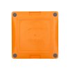 LICKIMAT Playdate TUFF lízací podložka oranžová 20x20cm
