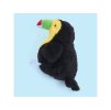 Hračka ZIPPY PAWS plyš - ZippyTuff Birdiez 2v1 Tukan 17cm