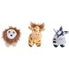 Hračka ZIPPY PAWS plyš - Miniz Jungle Safari 8 cm (3ks)