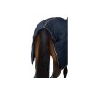 Stájová deka HORZE Glasgow s krkem 150g blueberry 155cm (DOPRODEJ)