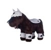 Set HKM Competition Cuddle Pony white/dark blue