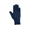 Jezdecké zimní rukavice HKM Polar tmavě modré (M)