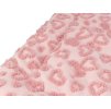 Podložka TRIXIE Hearts se srdíčky růžová 90x70cm (LIMITOVANÁ EDICE)