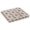 Lízací podložka FLAMINGO Klaver čtvercová silikonová béžová 20x1,5cm