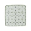 Lízací podložka FLAMINGO Klaver čtvercová silikonová světle zelená 20x1,5cm
