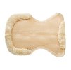 Tlumící dečka pod sedlo ACAVALLO Gel NS-S Classic-S wool full flat natural (2)