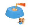 Protihltací miska YIPETOR Slow Feeder modrá 17,5x16,5x6,3cm