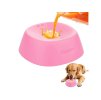 Protihltací miska YIPETOR Slow Feeder růžová 17,5x16,5x6,3cm