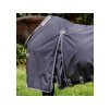 Lehká výběhová deka HORSEWARE Rambo Optimo 0g navy/thunderstorm grey & silver 155cm
