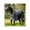 Lehká výběhová deka HORSEWARE Rambo Optimo 0g navy/thunderstorm grey & silver 140cm