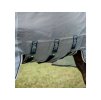 Deka proti hmyzu HORSEWARE Rambo Protector s integrovaným krkem silver/navy/white & beige 145cm