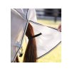 Deka proti hmyzu HORSEWARE Rambo Protector Fieldsafe silver/navy/white & beige 125cm