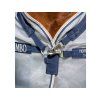 Deka proti hmyzu HORSEWARE Rambo Protector Plus s krkem silver/navy, white & beige 155cm