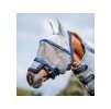Maska proti hmyzu HORSEWARE Rambo Plus s nosem silver/navy FULL
