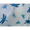Deka proti hmyzu HORSEWARE Amigo Bug Pony dragonfly print/silver, blue & sage 110cm