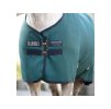 Odpocovací deka HORSEWARE Rambo Techni Waffle Cooler dynasty green/navy & silver 160cm