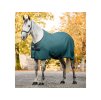 Odpocovací deka HORSEWARE Rambo Techni Waffle Cooler dynasty green/navy & silver 160cm