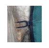 Odpocovací deka HORSEWARE Rambo Techni Waffle Cooler dynasty green/navy & silver 130cm